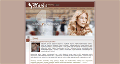 Desktop Screenshot of kadernictvomajka.sk